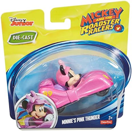 A Fisher-Price Disney Mickey & a Roadster Versenyzők, Minnie Rózsaszín Villám