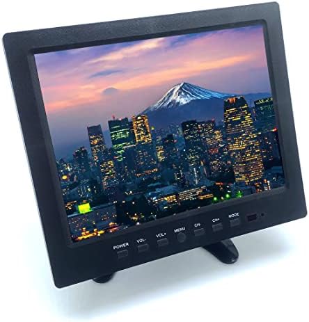 9,7 hüvelykes CCTV Monitor TFT LCD Biztonsági Képernyő VGA HDMI AV BNC USB Audio in/Out Port, Beépített Hangszóró, HD Kijelzőn