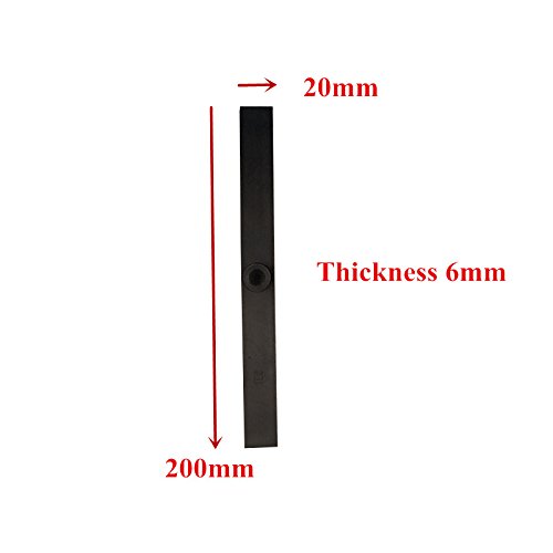 30db/ 1 Csomag Fekete Lift 3 az 1-ben Útmutató Cipő Helyezze Hossz 200mm, Szélessége 20mm Vastagság 6mm