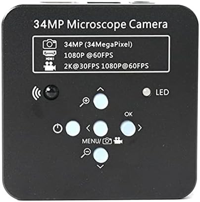 Mikroszkóp Kiegészítők 2K 34MP 1080P 60FPS Elektronikus Ipari Mikroszkóp Kamera 0,5 X Szemlencse Adapter Labor Fogyóeszközök (Szín :