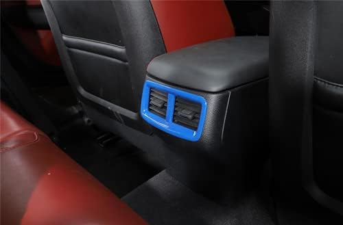 hageza ABS Hátsó Légkondicionáló Ventillátor Aljzat Fedelét a Dekoratív Berendezés Alkalmas Dodge Challenger 2015-2021 Autó Belső Tartozékok