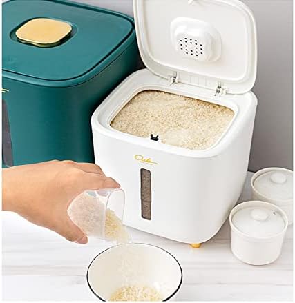 Lezárt rizs vödör élelmiszer minőségű rizs henger megvastagodott rizs tároló konzerv lisztet hordó háztartási rizs tároló tészta doboz