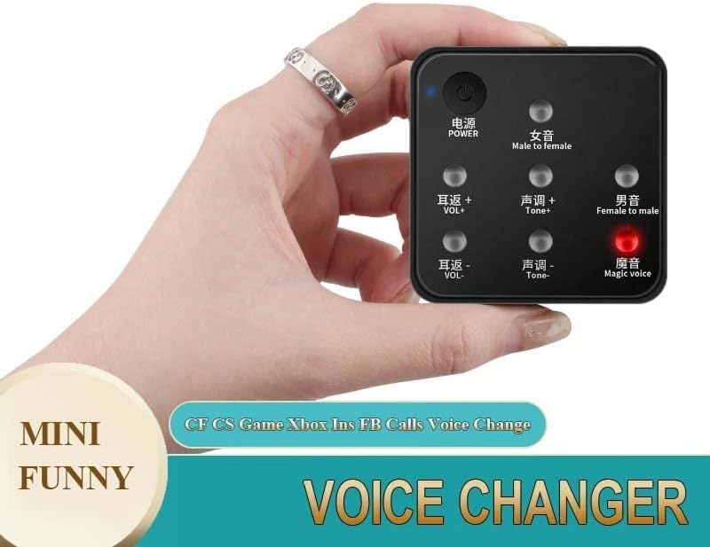 SDFGH Voice Changer Élő Streaming Többfunkciós Férfi-Női Hang Modulátor Hívásokat Mini Voice Changer