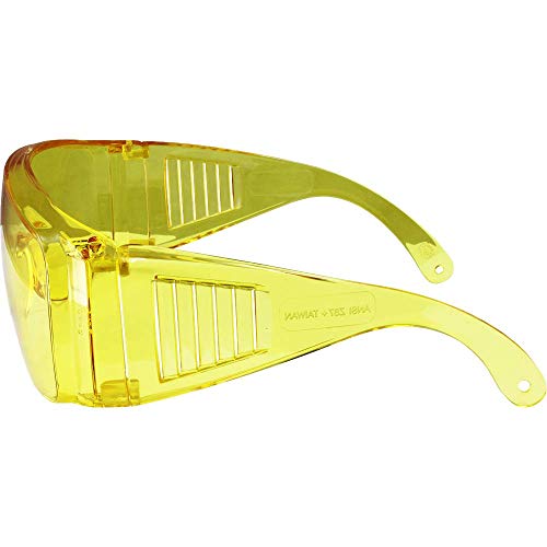 Birdz Szemüveg Lab Biztonsági Szemüveg Nagy Hatású Fit-Át Szemüveg Világos Keret & Lencse (Füst)