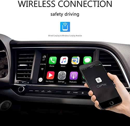 CarPlay Vezeték nélküli Adapterrel , Apple CarPlay USB Dongle Gyári Vezetékes CarPlay Autók, Vezeték nélküli CarPlay Dongle Átalakítani, Vezetékes,