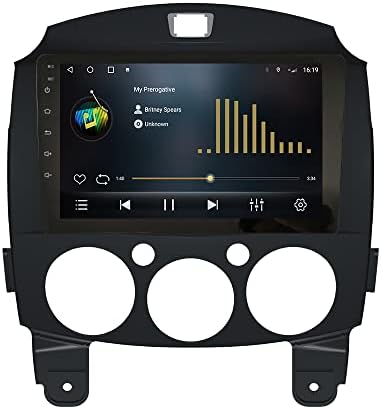 Android 10 Autoradio Autós Navigációs Sztereó Multimédia Lejátszó, GPS, Rádió, 2.5 D érintőképernyő forMAZDA 2 2007-2014 Octa-Core