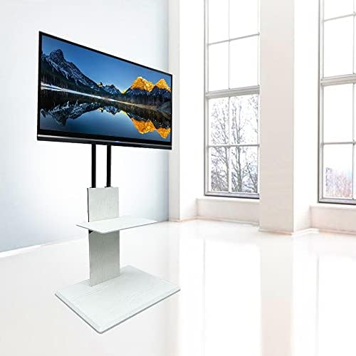 Usumairu Forgatható TV Padló Állvány a Mount 32 37 43 50 55 60 65 70 inch Plazma, LCD, LED, Sík vagy Íves Képernyős Tv-vel,