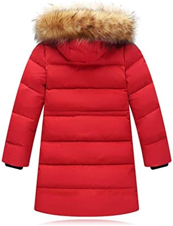 Kelon Gyerek Téli Kabát, Kapucnis, Bélelt Kabát Lányok Téli Gyerek Kabát Kapucnis Kabát Ál Le Lány Ruhák&Set Aranyos Piros