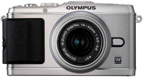 Olympus PEN E-P3 a 12,3 MEGAPIXELES Live MOS tükör nélküli Digitális Fényképezőgép, 14-42mm Zoom Objektív (Fehér) (Régi Modell)