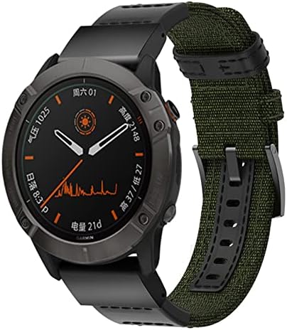 AHGDDA Nylon Quick Fit Watchband Szíj, a Garmin Fenix 7X 6X 7 6 5X 5 Plusz 3 3 HR-es Elődje 935 945 Smart Óra 22 26mm Easyfit karkötő