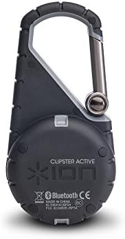 ION Audio Clipster Aktív | Bluetooth Clip-On Kültéri Hangszóró Vízálló Gumi borítást & Tartóval