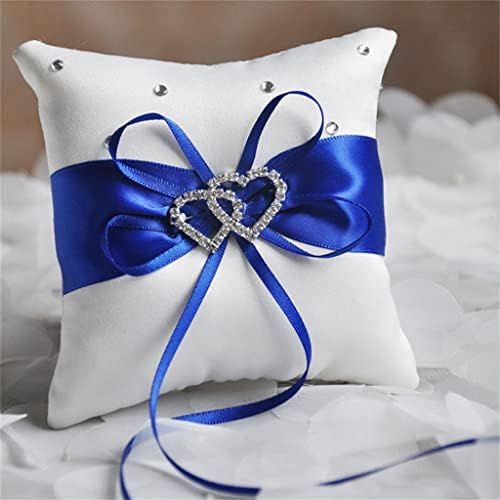 SYFTGMZ Virág Lány Kosár Romantikus Esküvő Napján Gyűjtemény Kék Szatén Gyöngyös Bowknot Díszíteni