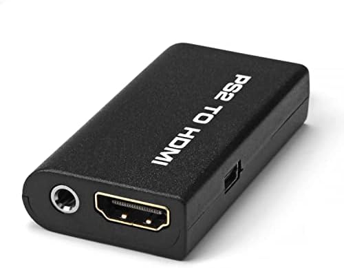 BELLESTAR PS2-HDMI Video Converter PS2 Adapter Bemenet HDMI Audio Kimenet HDTV-3,5 mm-es Támogatja az Összes PS2 Megjelenítési Módok