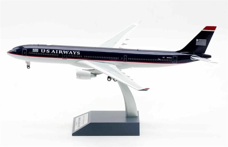 Fedélzeti 200 US Airways Airbus A330-323 N678US állvánnyal Limited Edition 1/200 FRÖCCSÖNTÖTT Repülőgép Előre elkészített Modell