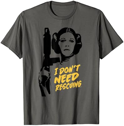 Star Wars Leia Hercegnő nem Kell Megmenteni Póló