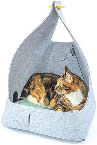 Wiski Macska, Ray - Modern Éreztem, Macska Ágy - Zárt Barlang Rejtekhely Biztosítja a Kényelmet, a Biztonságot, Stílus Nagy Macskák,