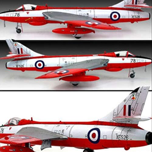 Akadémia 12312 1/48 Műanyag Modell Kit RAF & Export Hawker Hunter F. 6/FGA.9