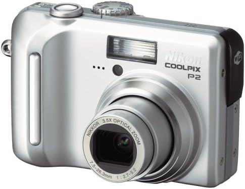 Nikon Coolpix P2 5.1 MP Digitális Fényképezőgép 3,5 x Optikai Zoom (Wi-Fi Képes)