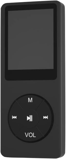 MP3 Lejátszó, 32 GB TF Kártya,Beépített HD Hangszóró,Hordozható HiFi Zene Lejátszó Videó/Hang Felvevő/FM Rádió/Photo Viewer/E-Book Játékos