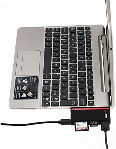 Navitech 2 az 1-ben Laptop/Tablet USB 3.0/2.0 HUB Adapter/Micro USB Bemenet SD/Micro SD Kártya Olvasó Kompatibilis HP ZBook Firefly 14 G8