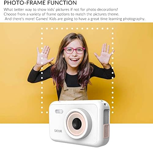 XIXIAN FunCam 1080P Nagy Felbontású Gyerekek Digitális Fényképezőgép, Hordozható Mini videokamera 12 Pixel, 2.0 Hüvelyk képátmérőjű LCD Kijelző