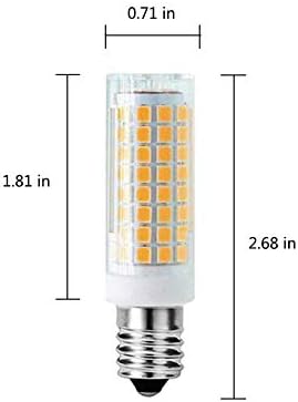 MaoTopCom E14 10W Szabályozható LED Csillár Izzó(6 db), 3000K Meleg Fehér 900LM Izzó Elektromos Ablak Gyertya, Lámpa, 90 Wattos Izzó Egyenértékű,