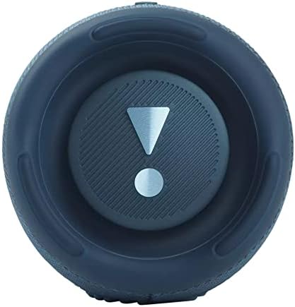 JBL Díj 5 Hordozható Bluetooth Hangszóró (Kék) Csomag kemény héjú Utazási Esetben (2 Elem)