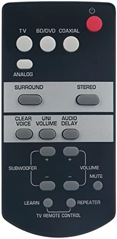 ALLIMITY FSR68-ZJ78800 Helyettesítő Távirányító alkalmas a Yamaha Hang, bár Soundbar Rendszer FSR68 ZJ78800 FSR68ZJ78800 Távoli YAS103 YAS-103