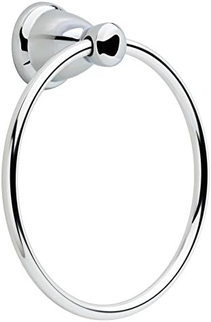 Franklin Réz Kinla -törölköző Gyűrű, Polírozott Króm, -fürdőszoba Kiegészítők, KIN46-PC-1