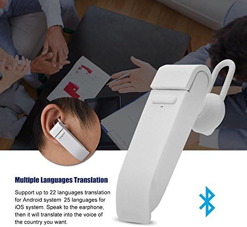 Eboxer Okos Nyelvi Fordítási Eszközök, Bluetooth többnyelvű Fordító Fülhallgató, A 16 Nyelvű Tolmács fülhallgató APP iPhone/Samsung/iPad vagy