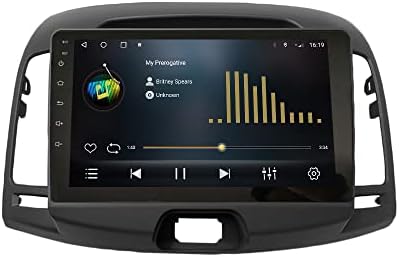 Android 10 Autoradio Autós Navigációs Sztereó Multimédia Lejátszó, GPS, Rádió, 2.5 D érintőképernyő forHYUNDAI Elantra cselesztára 2006-2011