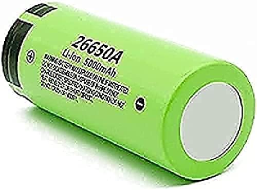HNJY aa Lithium batteries2pcs 3,7 V 5000mAh 26650A Ba LED Távirányító Külső Ba Első Lámpa