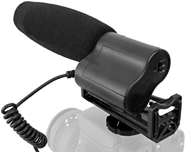 Magas Érzékenység Puska Mikrofon (Super Kardioid Sztereó) a Szélvédő & Döglött Macska Szél Muff Sony HDR-CX675