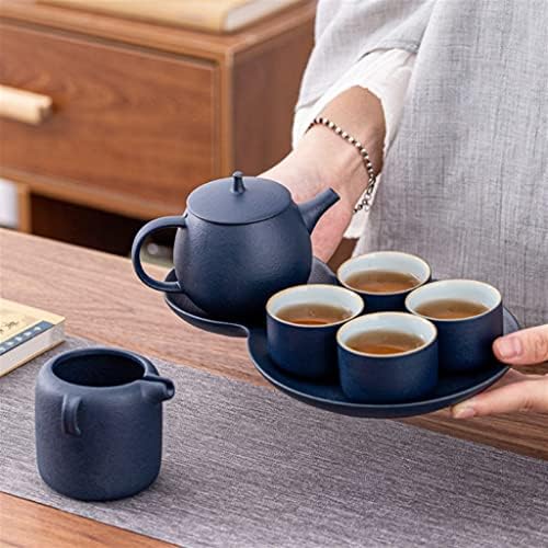 BBSJ Kerámia Recepció, Tea, Sör Japán Stílusú Kung-Fu Tea Set Teáskanna Csésze Készlet