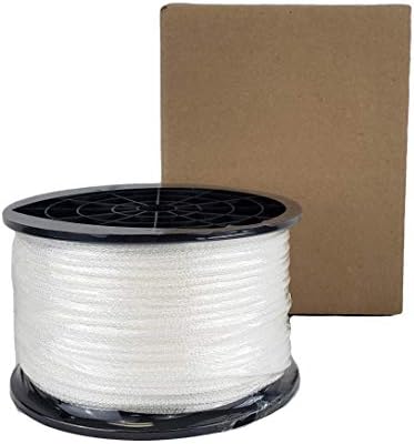 1/8 inch Knotrite Nylon Kötél - 1000 Láb Spool | Nylon - Szilárd Zsinór - Dyeable - Ipari Minőségű - Magas UV-s Kopásállóság