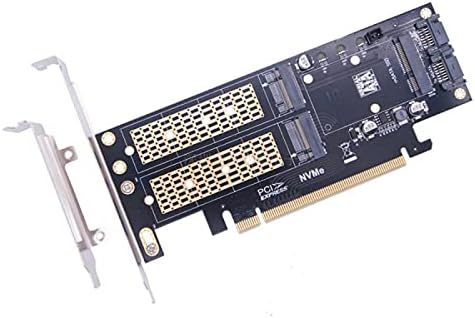 Csatlakozók M. 2 B+M Billentyű M SATA Három-Lemez Verzió NVMe NGFF, hogy a PCI-E 4X Három-az-egyben Bővítő Kártya Adapter Kártya a