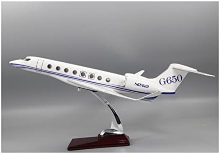 Repülőgép Modell 1:70 Skála Gulfstream G650 Eredeti ABS Műanyag Modell Üreges Kézműves Repülőgép Modell Ajándék, Dekoráció Lakás Díszek