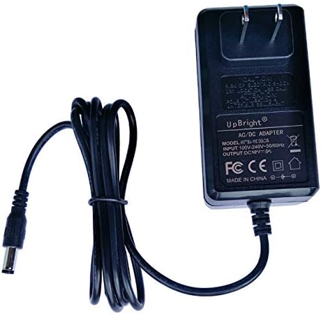 UpBright 12V AC/DC Adapter Kompatibilis a Karaoke USA WK849 WiFi Bluetooth Multimédia Karako Gép, 9 LCD érintőképernyő DC12V 2A 25W 12VDC