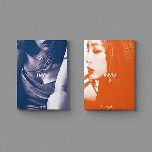 SM Ent. Taeyeon - INVU [Narancssárga ver.] (3 Album) Album+Pre Order Korlátozott Előnyöket+CultureKorean Ajándék(Dekorációs Matricák,Photocards),