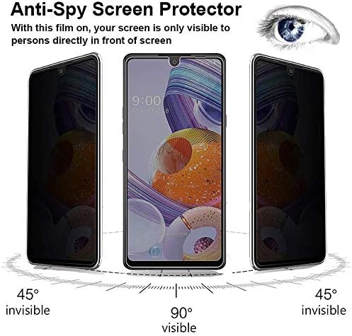 GLBLAUCK [2-Pack] Adatvédelmi Képernyő Védő Szuper 11 5G, Anti-Spy 3D-s Görbe Szélén 9H Keménységű Edzett Üveg Képernyő Védő a Szuper 11