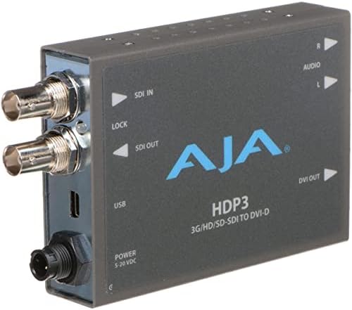 AJA HDP3 3G-SDI-DVI-D, illetve Audio Converter