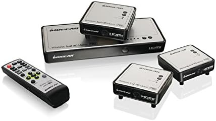 IOGEAR HDMI Vezeték nélküli 5x2 Mátrix Kapcsoló w/ 2 Kiegészítő Vevő - a Full HD 1080p Videó 200 Méter - Egyszerre maximum 5 Hdtv - 5.1