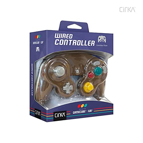 CirKa M05819-BRBG Vezetékes Vezérlő (Barna Bézs) A GameCube®/ Wii®