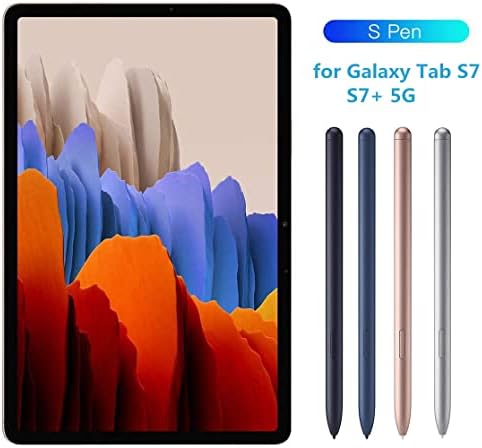 Galaxy Tab S7 S Pen (WithBluetooth) Csere Samsung Galaxy Tab S7 én S7+ 5G Minden változat Stylus Toll, Tippek (Mystic Haditengerészet)