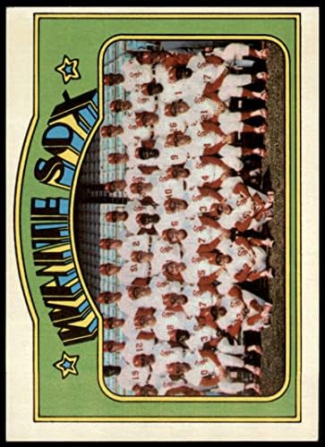 1972 Topps 381 White Sox Csapat a Chicago White Sox (Baseball Kártya) VG/EX White Sox