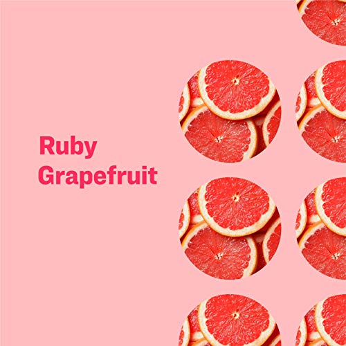 Mindenki Tápláló Ruby Grapefruit Meghatározott, Testápoló 32 Uncia (2 Csomag) & Szappan 12.75 Uncia (3 Csomag), Növényi Alapú