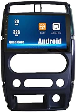 Android 10 Autoradio Autós Navigációs Sztereó Multimédia Lejátszó, GPS, Rádió, 2.5 D érintőképernyő forSuzuki JIMNY 2007-2012-es négymagos,