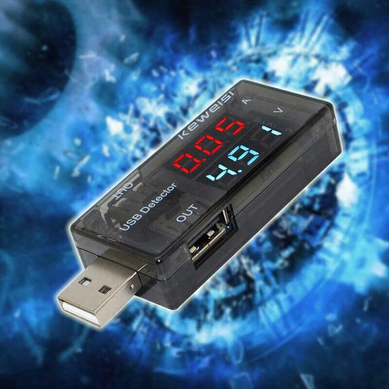 DC5V Plug-and-Play USB Feszültség Érzékelő Teszt Voltmérő Árammérő Mérő Teszter Tartozék