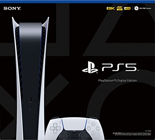 Playstation 5 Digitális Kiadás PS5 Játék (Lemez Ingyenes) Konzol - U Alku (Felújított)