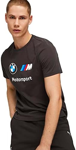 PUMA Férfi Standard BMW M Motorsport Essentials Logo Tee